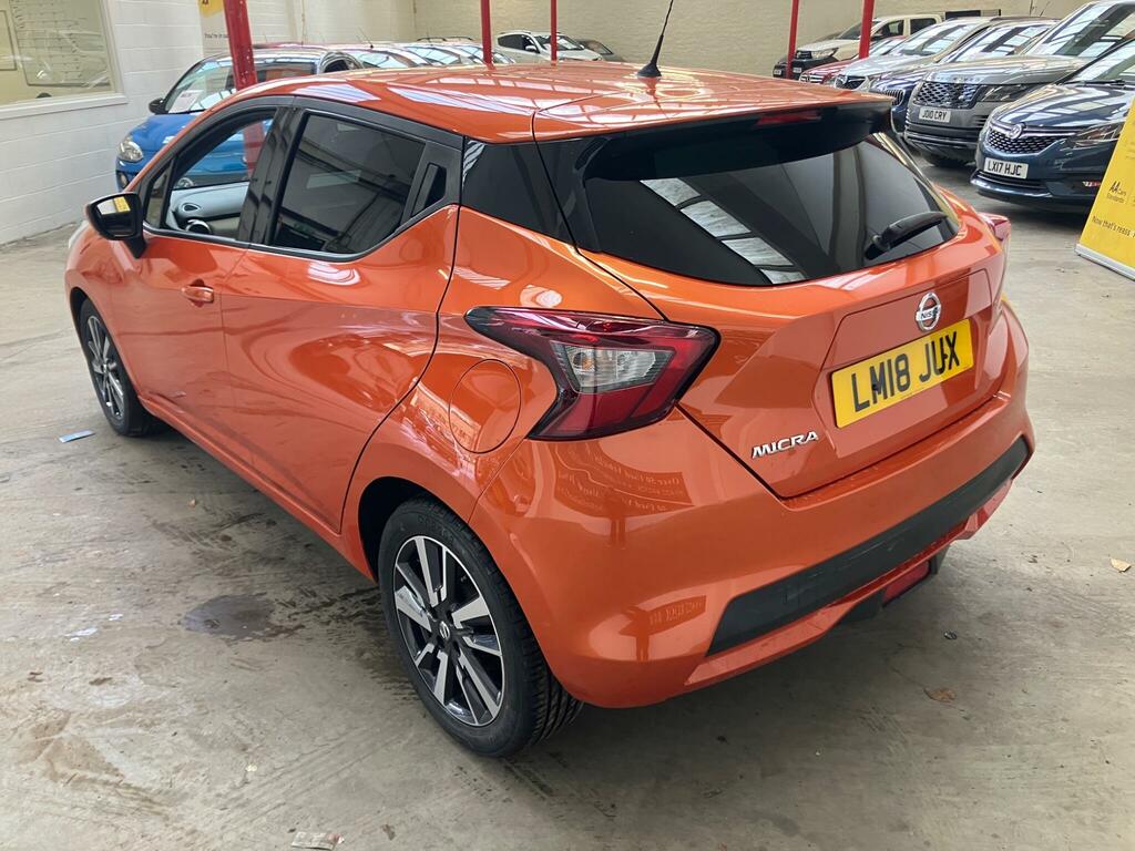 Nissan Micra 0.9 Ig-t N-connecta Euro 6 Ss LM18JUX Orange #4