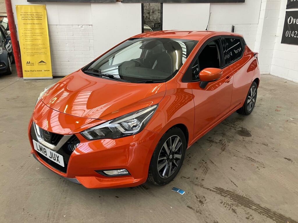 Nissan Micra 0.9 Ig-t N-connecta Euro 6 Ss LM18JUX Orange #6