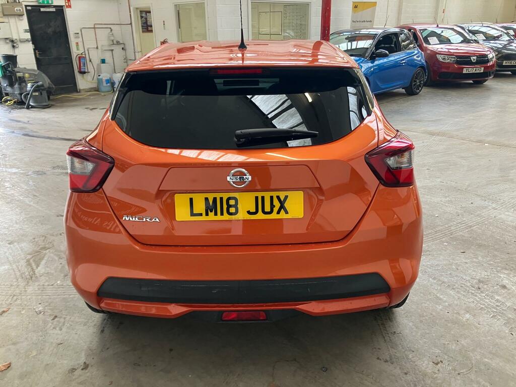 Nissan Micra 0.9 Ig-t N-connecta Euro 6 Ss LM18JUX Orange #3
