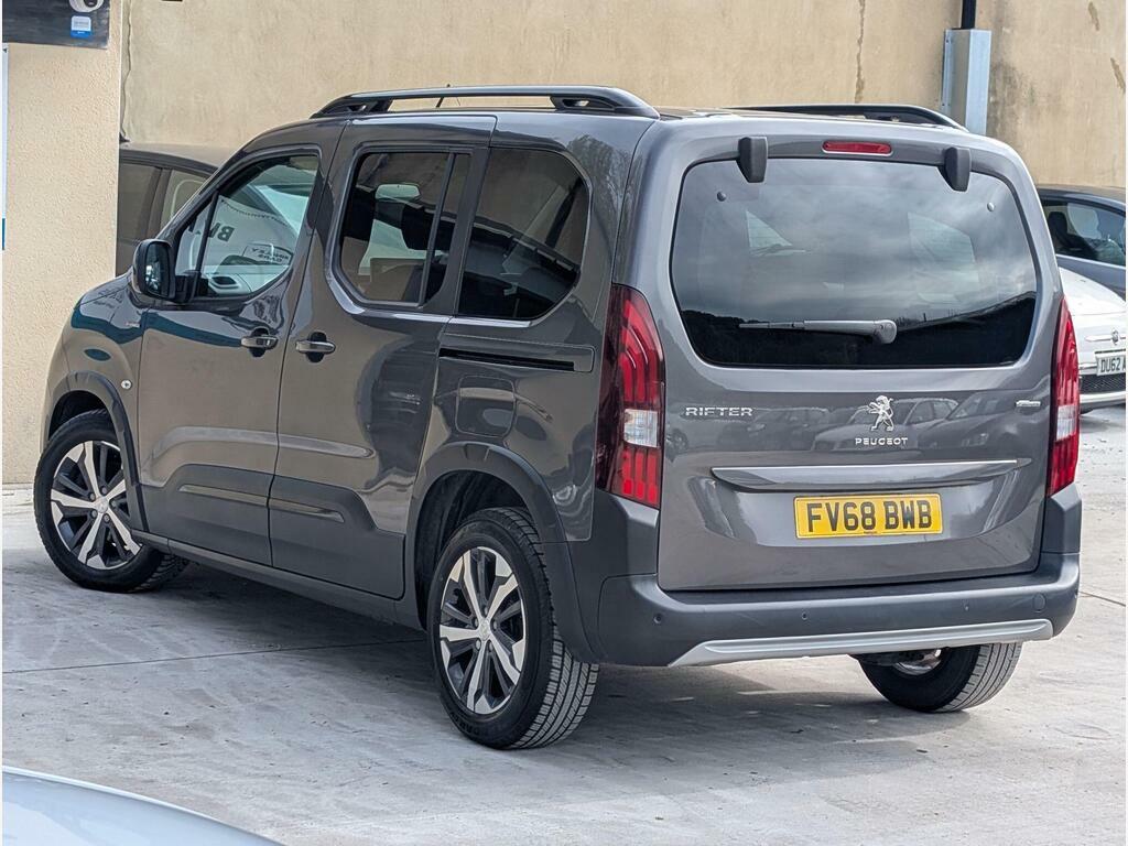 Peugeot Rifter 1.5 Bluehdi Gt Line Standard Mpv Euro 6 S S FV68BWB Grey #4
