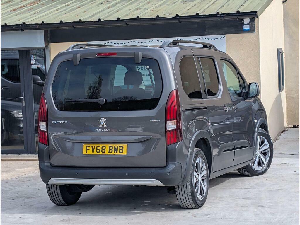 Peugeot Rifter 1.5 Bluehdi Gt Line Standard Mpv Euro 6 S S FV68BWB Grey #6
