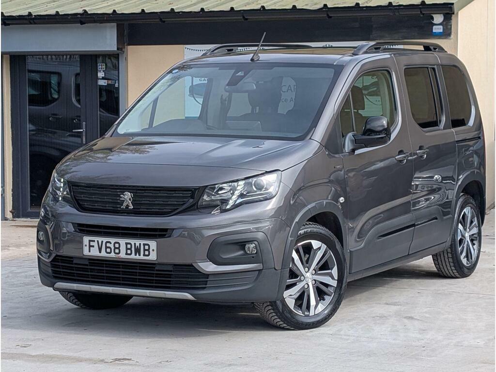 Peugeot Rifter 1.5 Bluehdi Gt Line Standard Mpv Euro 6 S S FV68BWB Grey #2