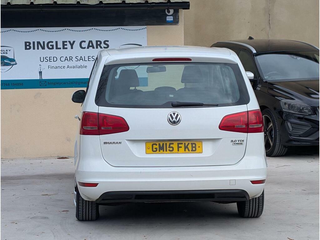 Volkswagen Sharan 2.0 Tdi Dpf S White #6