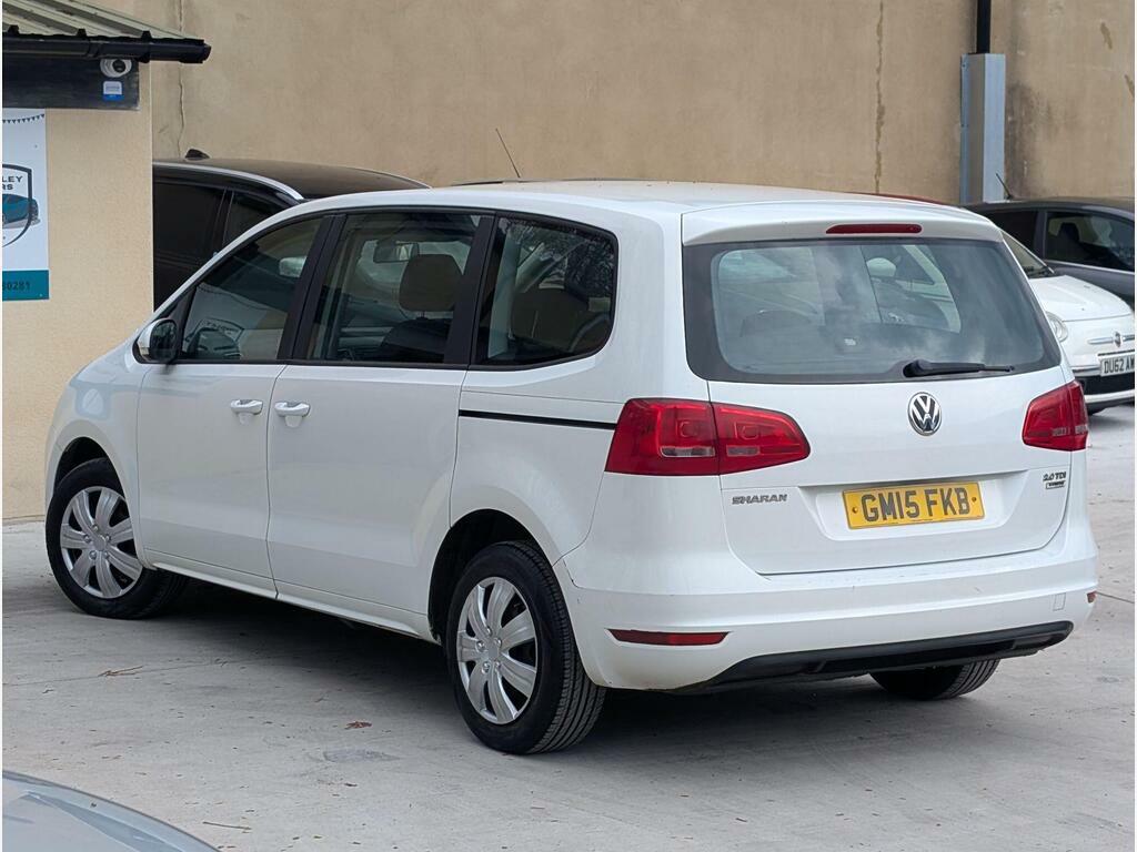 Volkswagen Sharan 2.0 Tdi Dpf S White #4