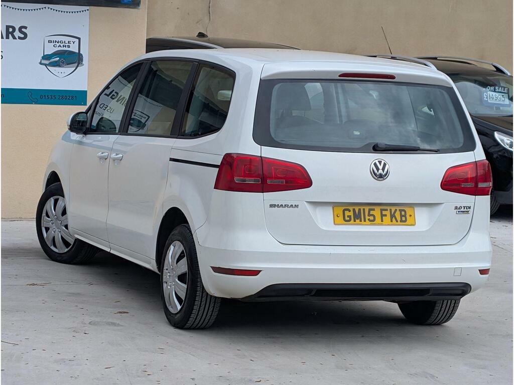 Volkswagen Sharan 2.0 Tdi Dpf S White #5