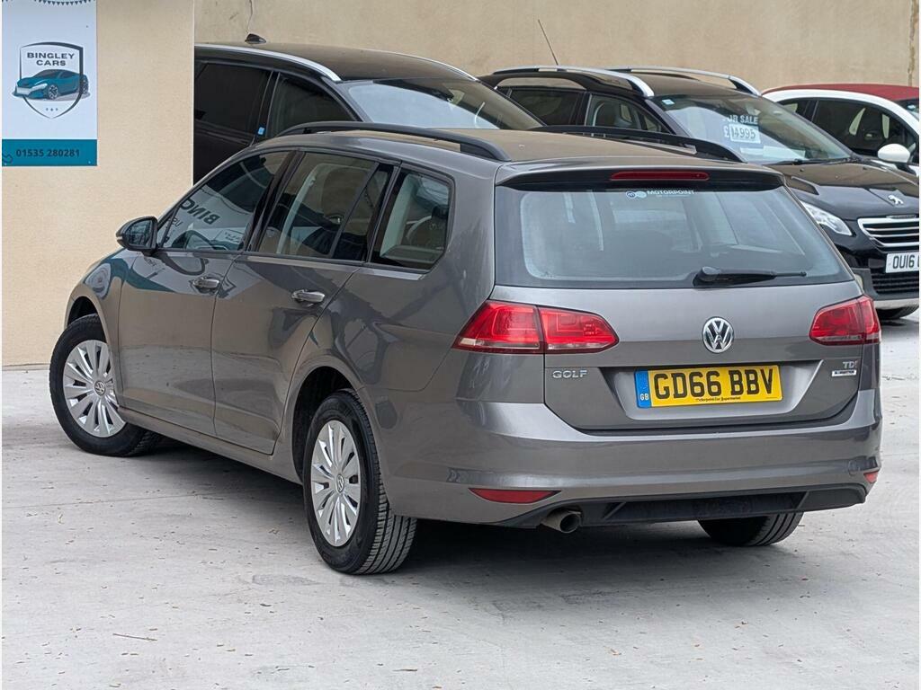 Volkswagen Golf 1.6 Tdi Bluemotion Tech S Euro 6 S S GD66BBV Grey #5