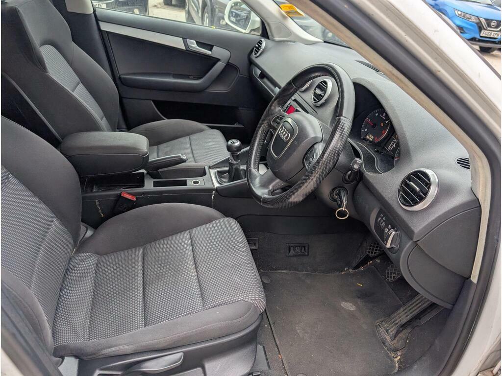 Audi A3 2.0 Tdi Sport Sportback Euro 5 S S White #5