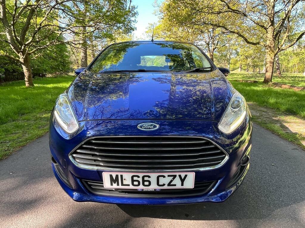 Ford Fiesta 1.25 Zetec Euro 6 ML66CZY Blue #4