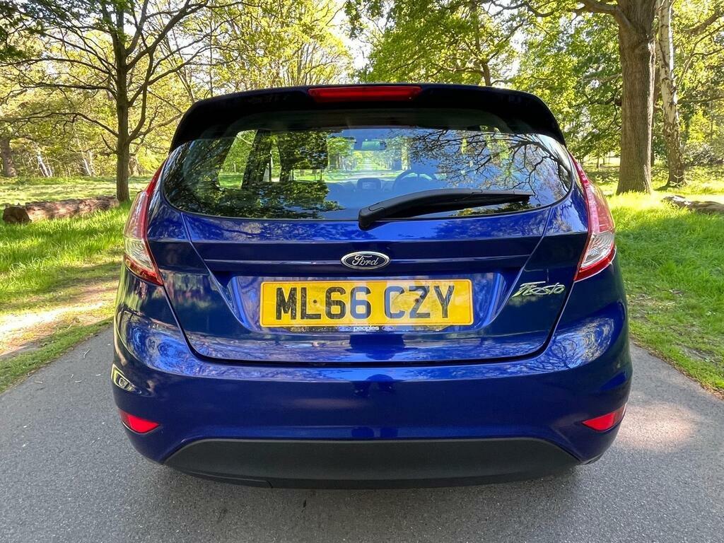 Ford Fiesta 1.25 Zetec Euro 6 ML66CZY Blue #6