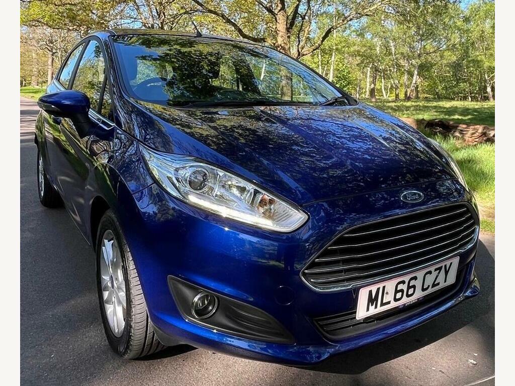 Ford Fiesta 1.25 Zetec Euro 6 Blue