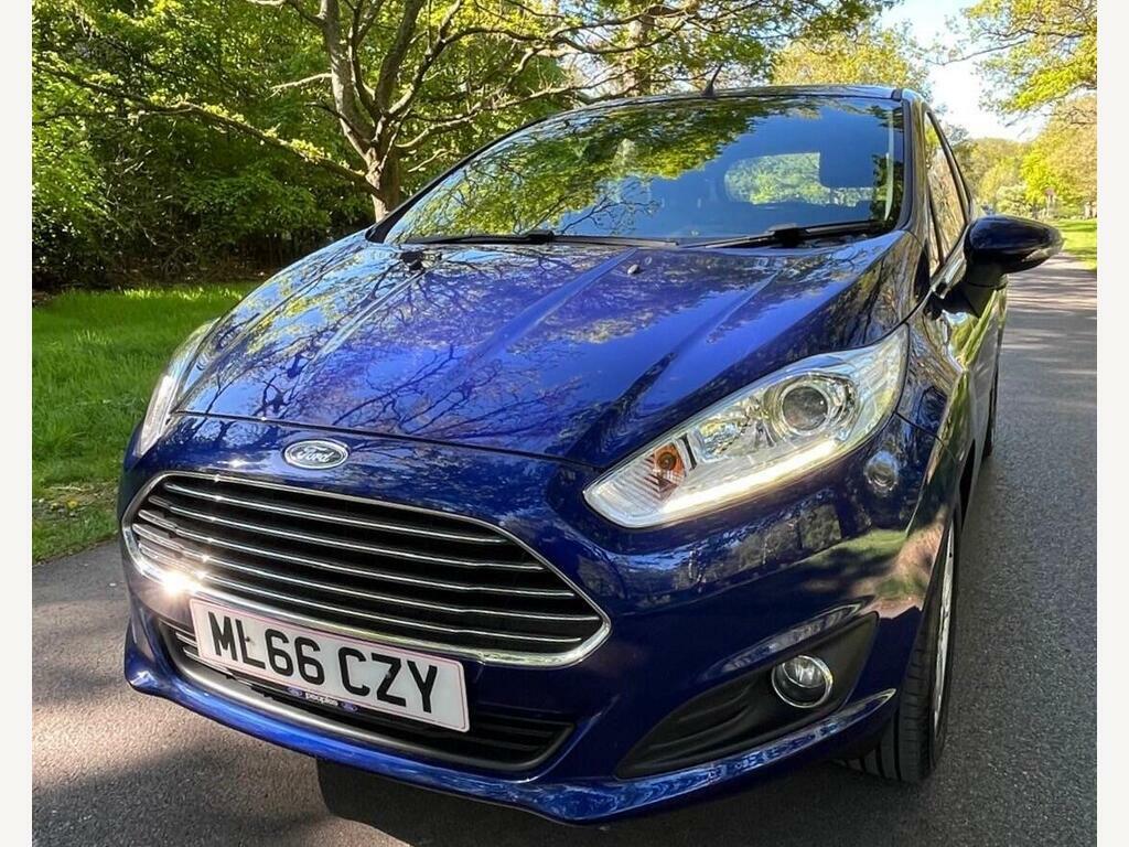 Ford Fiesta 1.25 Zetec Euro 6 ML66CZY Blue #3