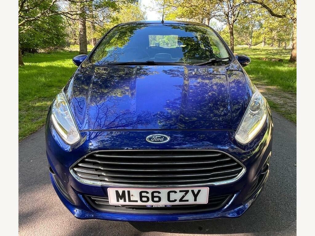 Ford Fiesta 1.25 Zetec Euro 6 ML66CZY Blue #2