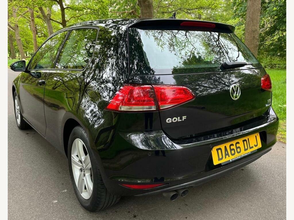Volkswagen Golf 1.4 Tsi Bluemotion Tech Match Edition Euro 6 S S DA66DLJ Black #4