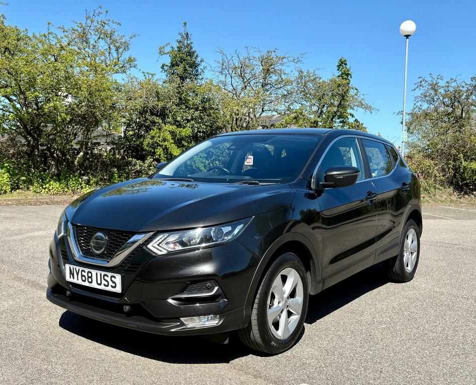 Nissan Qashqai Suv 1.3 Dig-t Acenta Premium Euro 6 Ss 201 NY68USS Black #4