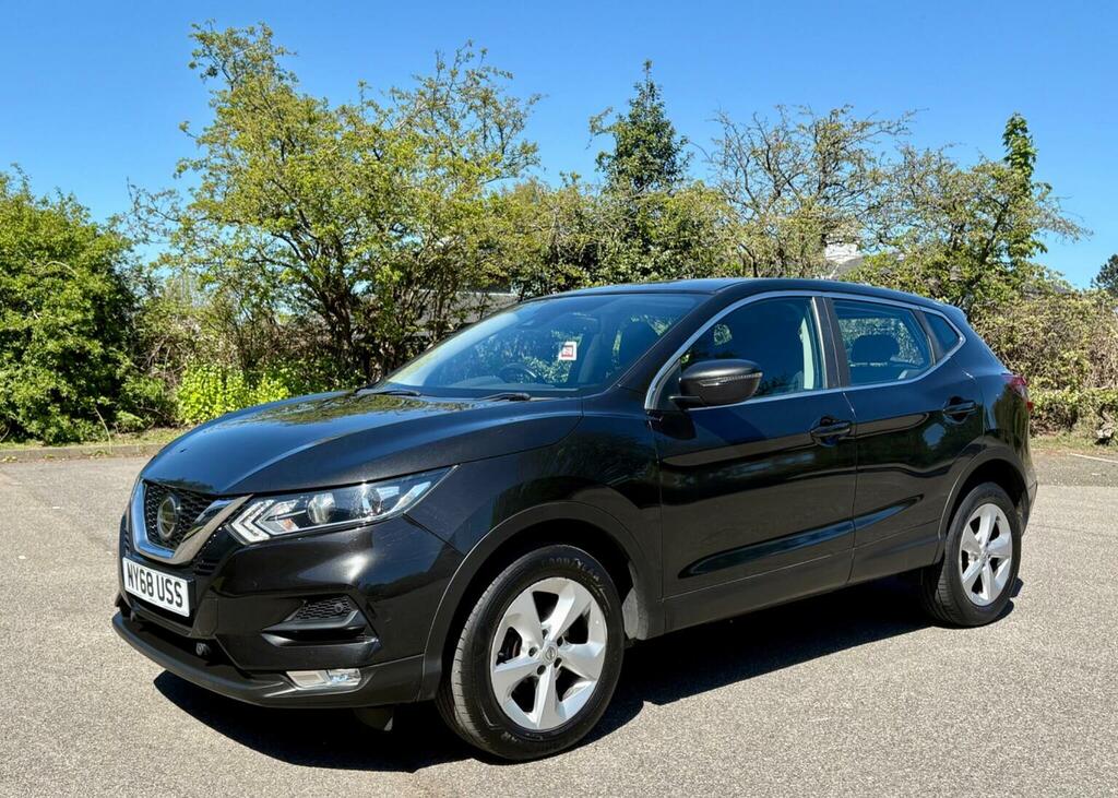 Nissan Qashqai Suv 1.3 Dig-t Acenta Premium Euro 6 Ss 201 NY68USS Black #3