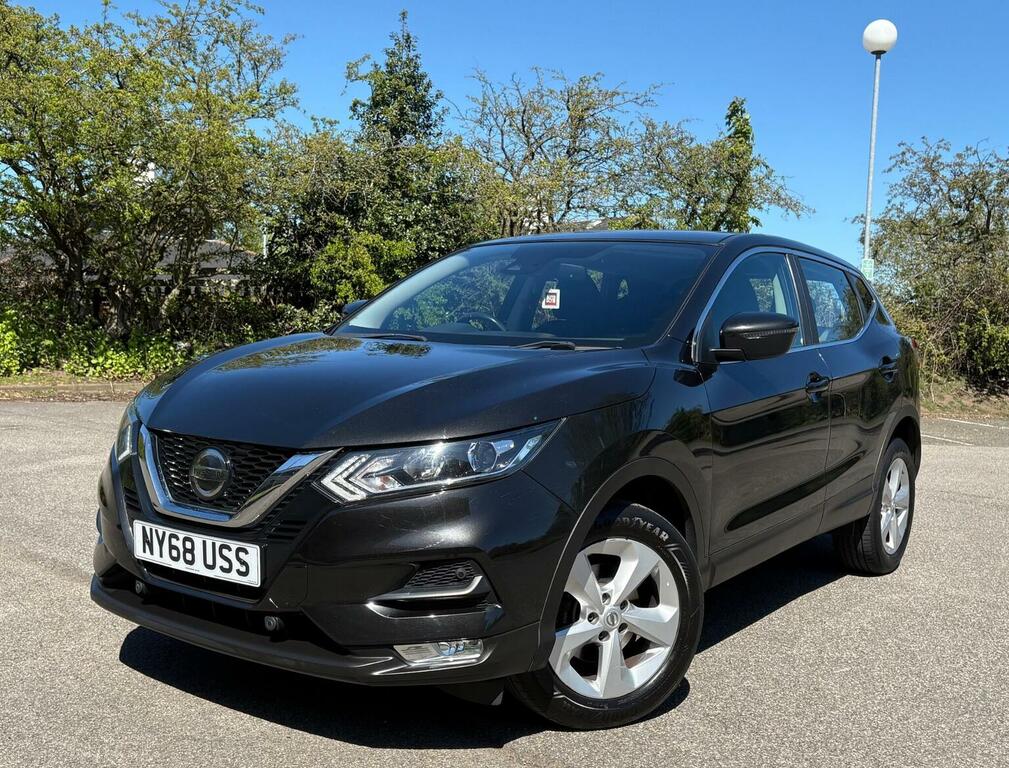 Nissan Qashqai Suv 1.3 Dig-t Acenta Premium Euro 6 Ss 201 NY68USS Black #2