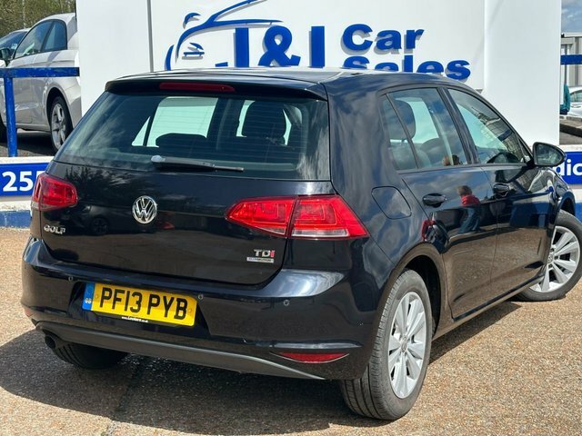 Volkswagen Golf 1.6 Tdi Bluemotion Tech Se Hatchback Ma PF13PYB Black #4