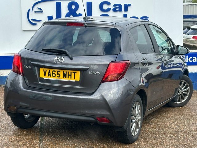 Toyota Yaris 1.33 Dual Vvt-i Icon Hatchback E VA65WHT Grey #4