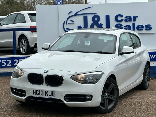 BMW 1 Series 1.6 116I Sport Hatchback Euro 6 S HG13KJE White #2