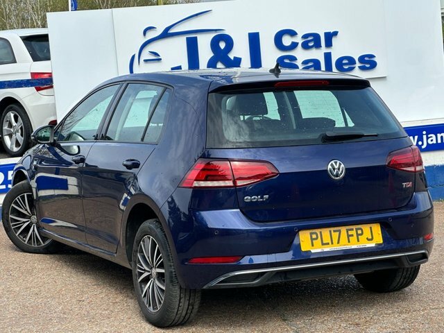 Volkswagen Golf 1.6 Tdi Bluemotion Tech Se Hatchback Ma PL17FPJ Blue #5