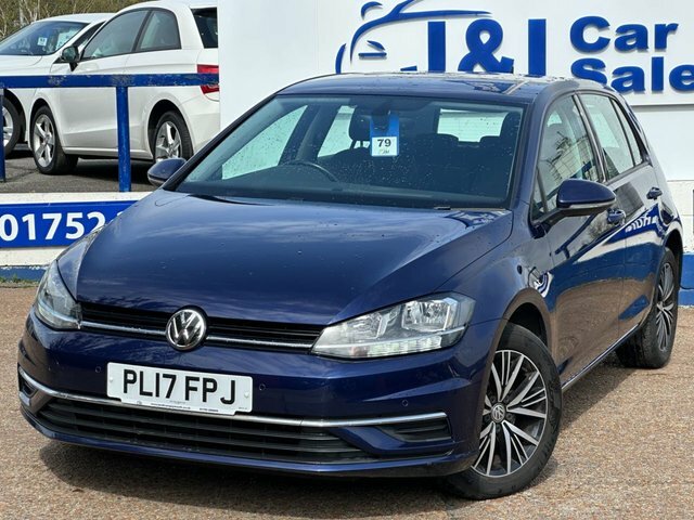Volkswagen Golf 1.6 Tdi Bluemotion Tech Se Hatchback Ma PL17FPJ Blue #2