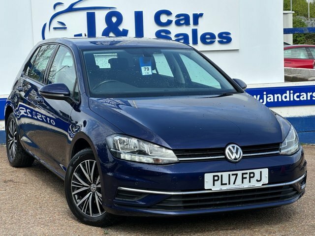 Volkswagen Golf 1.6 Tdi Bluemotion Tech Se Hatchback Ma PL17FPJ Blue