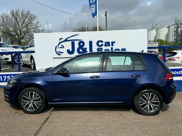 Volkswagen Golf 1.6 Tdi Bluemotion Tech Se Hatchback Ma PL17FPJ Blue #3
