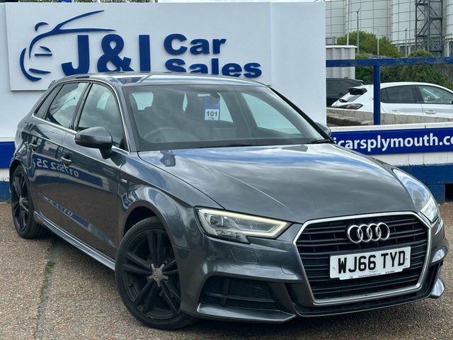 Audi A3 1.6 Tdi S Line Sportback Euro 6 Grey