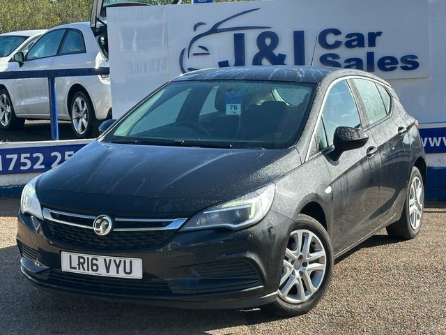 Vauxhall Astra 1.4I Design Hatchback Euro 6 10 LR16VYU Black #2
