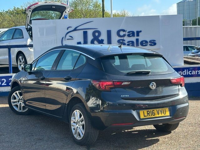 Vauxhall Astra 1.4I Design Hatchback Euro 6 10 LR16VYU Black #5