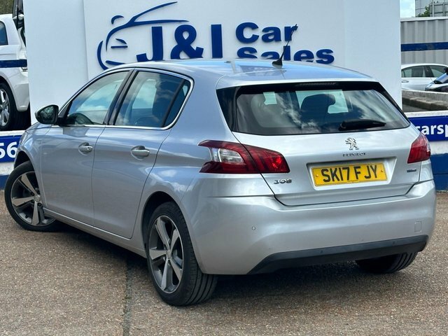 Peugeot 308 1.2 Puretech Allure Hatchback Eu SK17FJY Silver #5
