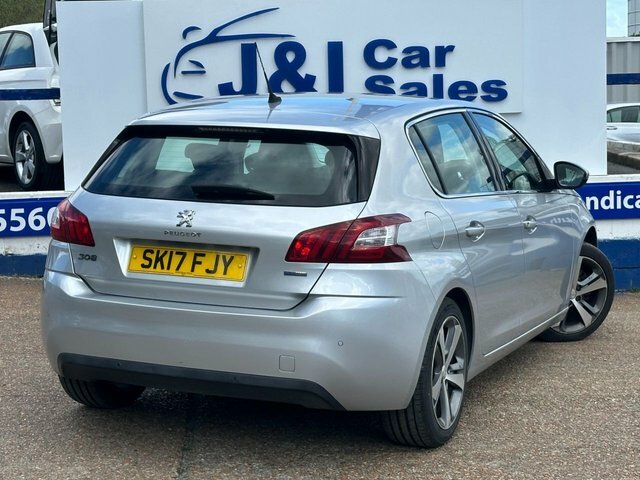 Peugeot 308 1.2 Puretech Allure Hatchback Eu SK17FJY Silver #4