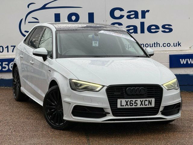 Audi A3 1.4 Tfsi E-tron Sportback Plug-in Hybri White