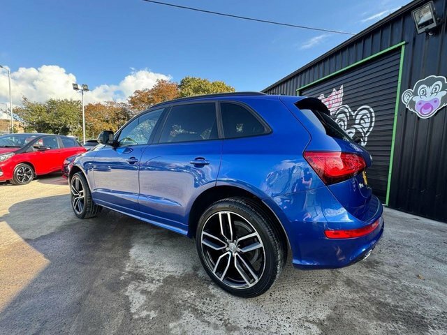 Audi Q5 Tdi S Line Plus SO66KVL Blue #3