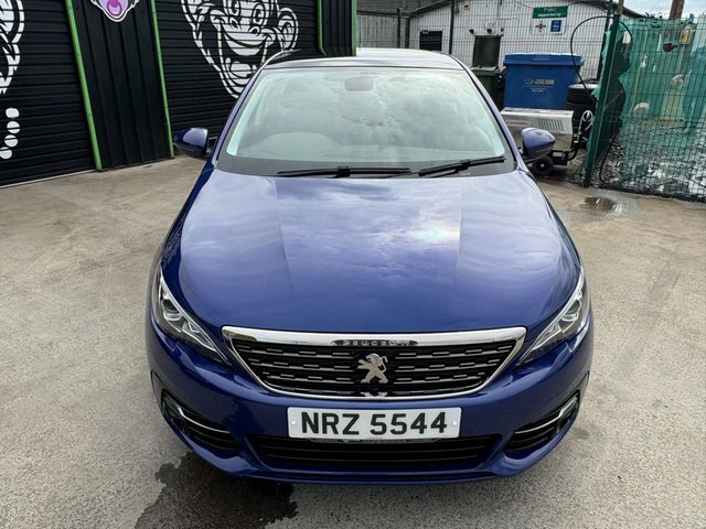 Peugeot 308 Bluehdi Allure Hatchback NRZ5544 Blue #6