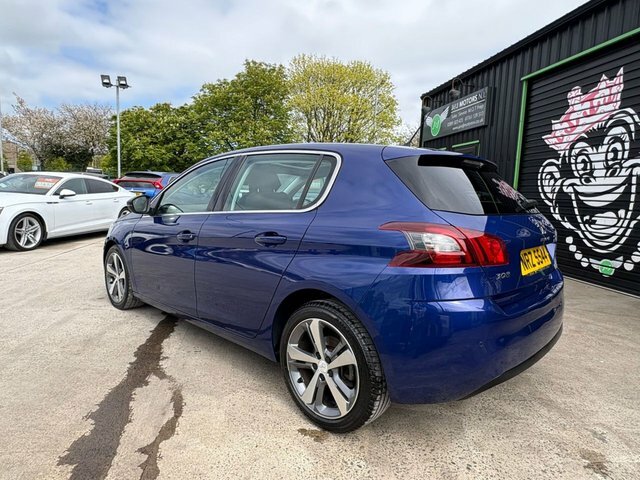 Peugeot 308 Bluehdi Allure Hatchback NRZ5544 Blue #2