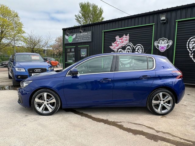 Peugeot 308 Bluehdi Allure Hatchback Blue