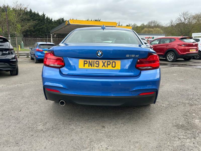 BMW 2 Series 218D M Sport - 2019 19 PN19XPO Blue #4