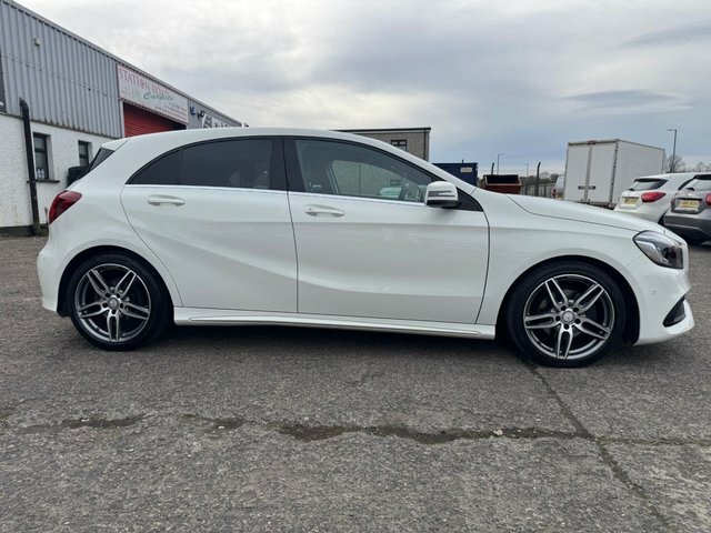 Mercedes-Benz A Class 1.5 A180d Amg Line Premium Hatchback LS16YZZ White #5