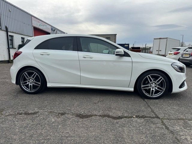 Mercedes-Benz A Class 1.5 A180d Amg Line Premium Hatchback LS16YZZ White #6