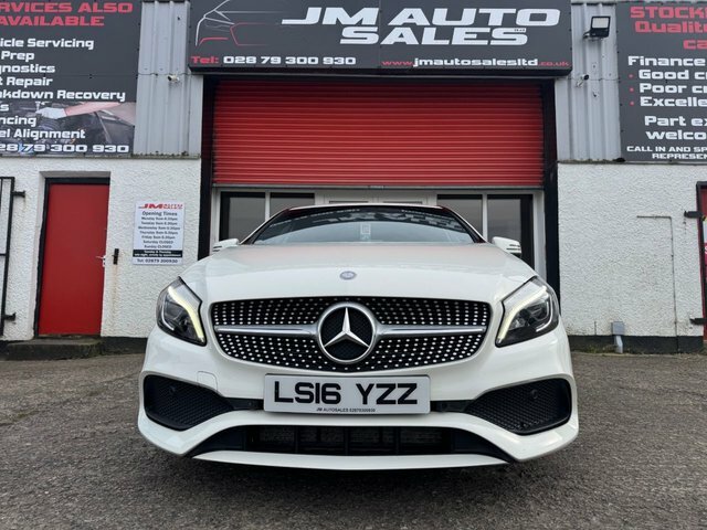 Mercedes-Benz A Class 1.5 A180d Amg Line Premium Hatchback LS16YZZ White #3