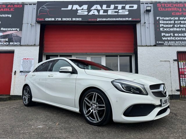 Mercedes-Benz A Class 1.5 A180d Amg Line Premium Hatchback White