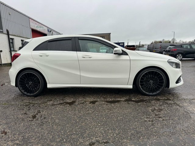 Mercedes-Benz A Class 1.5 A180d Amg Line Hatchback 7G-dct Eur YA67ZGV White #5