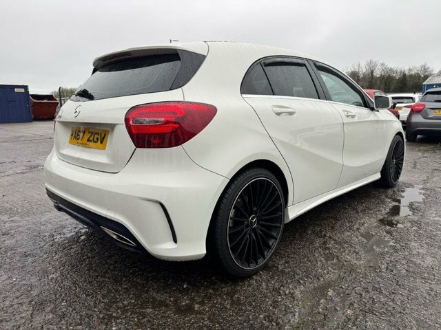 Mercedes-Benz A Class 1.5 A180d Amg Line Hatchback 7G-dct Eur YA67ZGV White #6