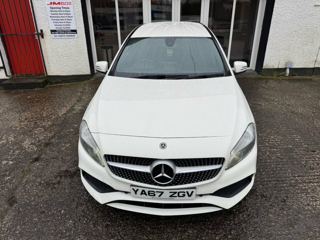 Mercedes-Benz A Class 1.5 A180d Amg Line Hatchback 7G-dct Eur YA67ZGV White #4