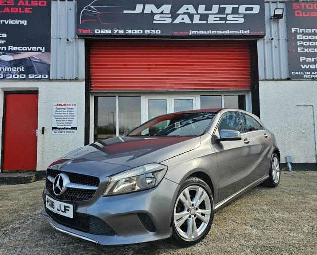 Mercedes-Benz A Class 1.5 A180d Sport Hatchback Euro 6 PX16JJF Grey #2
