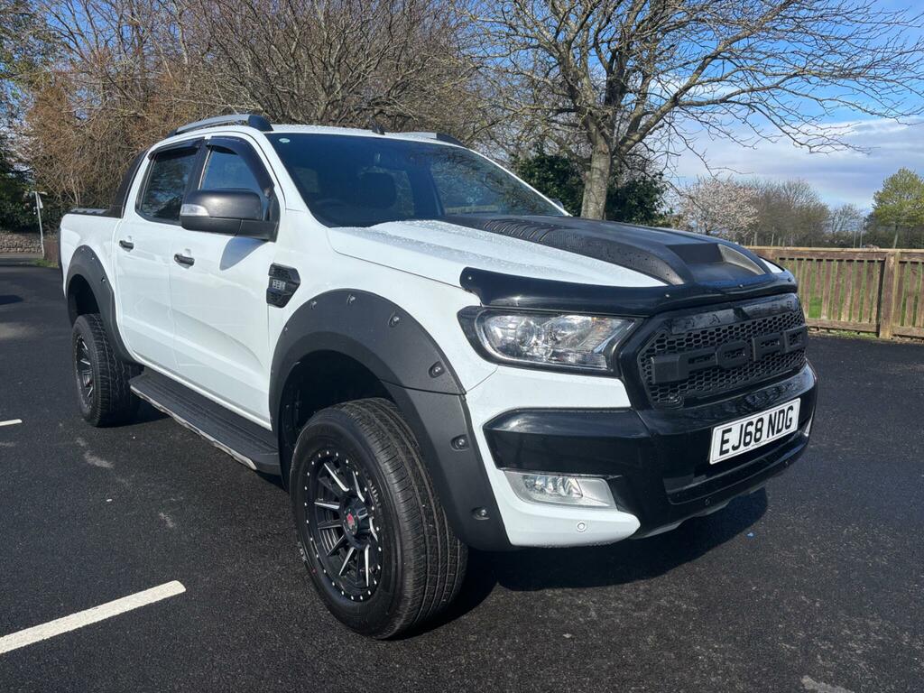 Ford Ranger 3.2 Tdci Wildtrak Pickup Double Cab Aut White