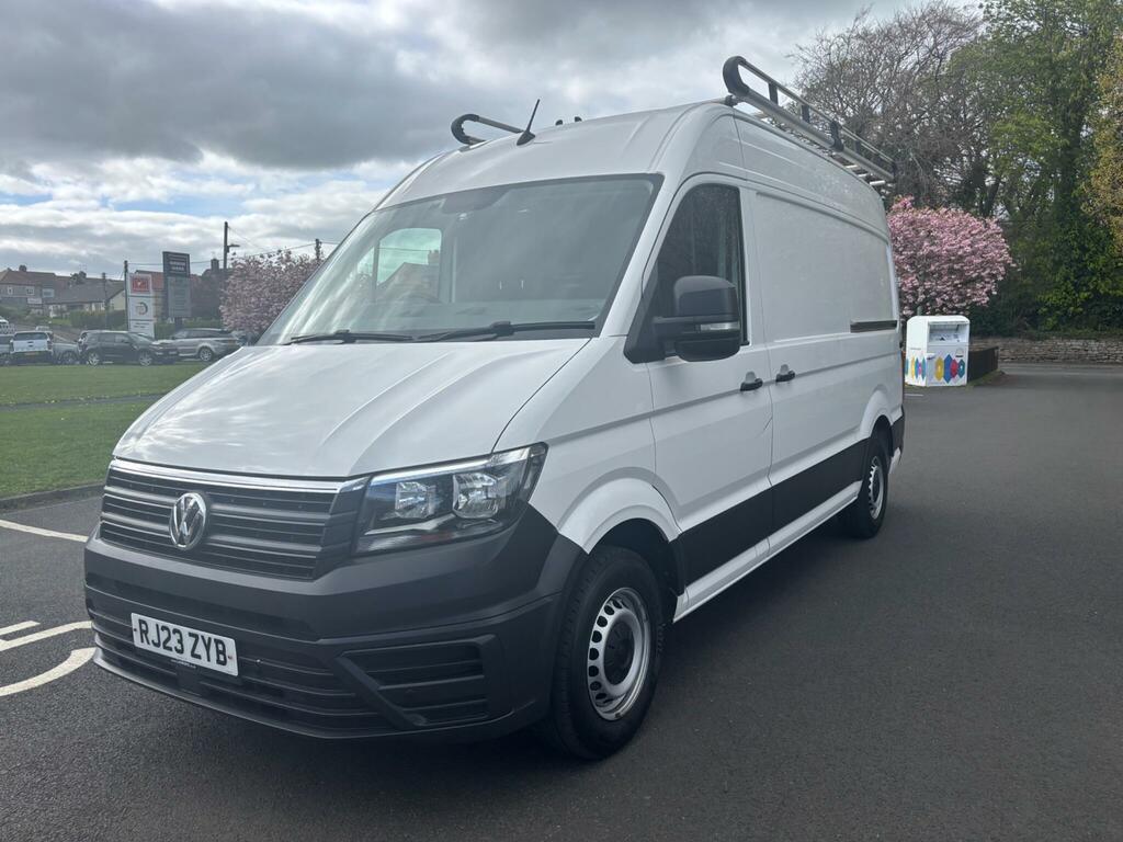 Volkswagen Crafter 2.0 Tdi Cr35 Trendline Fwd Mwb Euro 6 Ss RJ23ZYB White #3