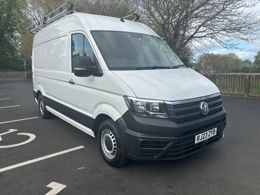 Volkswagen Crafter 2.0 Tdi Cr35 Trendline Fwd Mwb Euro 6 Ss White