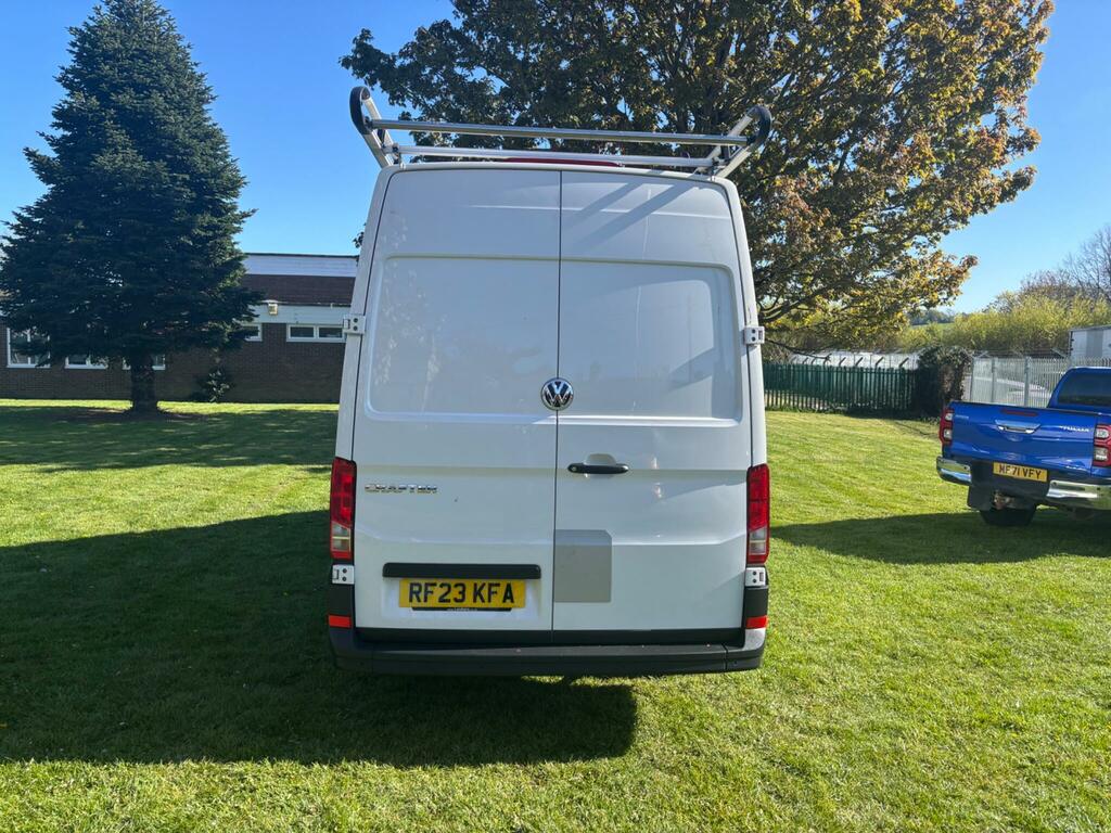 Volkswagen Crafter 2.0 Tdi Cr35 Startline Fwd Mwb High Roof Euro 6 S RF23KFA White #6